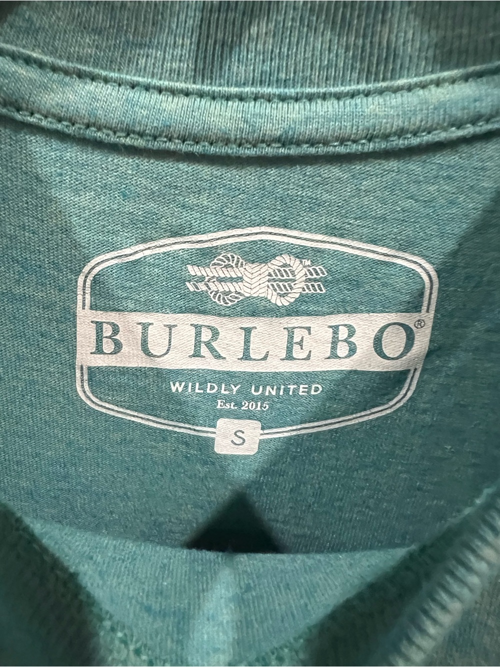 Burlebo Explore Always Pack Light Travel Often Men’s Long Sleeved Tee Small - Picture 4 of 4